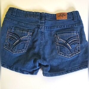 PREMIUM DENIM HYDRANT SIZE 8 WOMEN'S SHORTS COTTON BLEND GREAT CONDITION